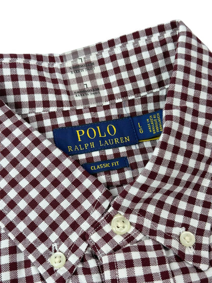 Camisa Polo R.L hombre Oxford