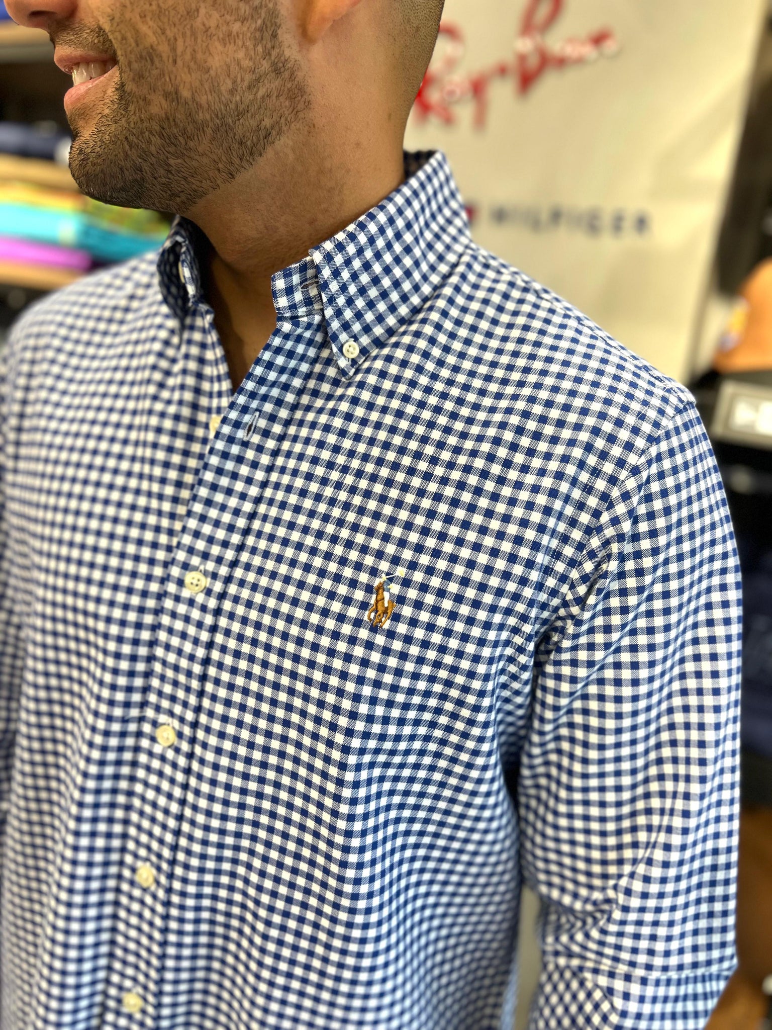 Camisa Polo R.L hombre