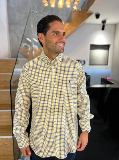 Camisa Polo R.L hombre Algodón