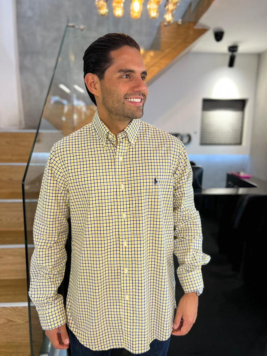 Camisa Polo R.L hombre Algodón