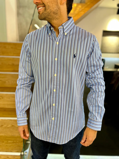 Camisa Polo R.L hombre Algodón