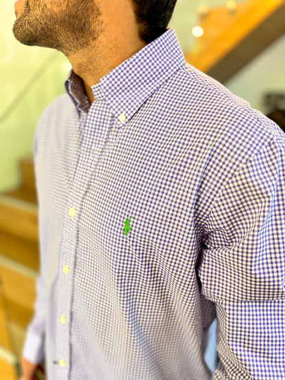 Camisa Polo R.L hombre Algodón