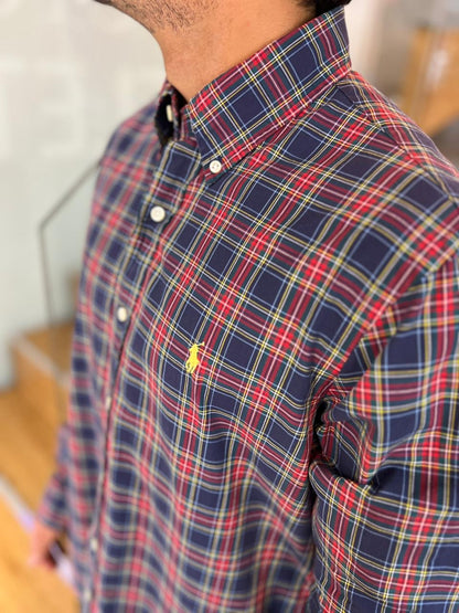 Camisa Polo R.L hombre Algodón