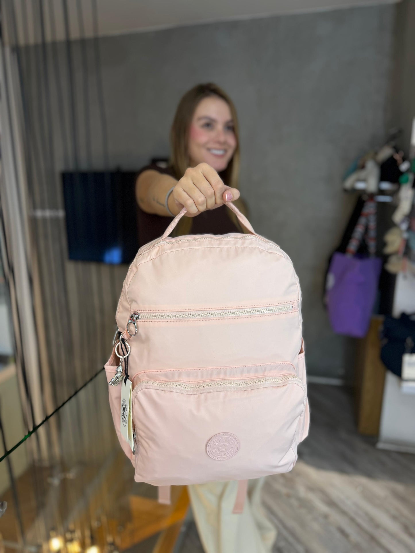 Pañalera Morral Rosa