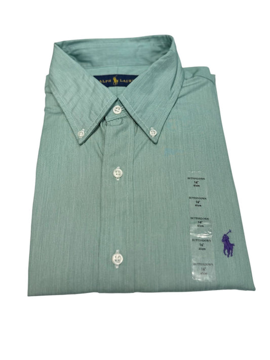 Camisa Polo R.L hombre Algodón Verde