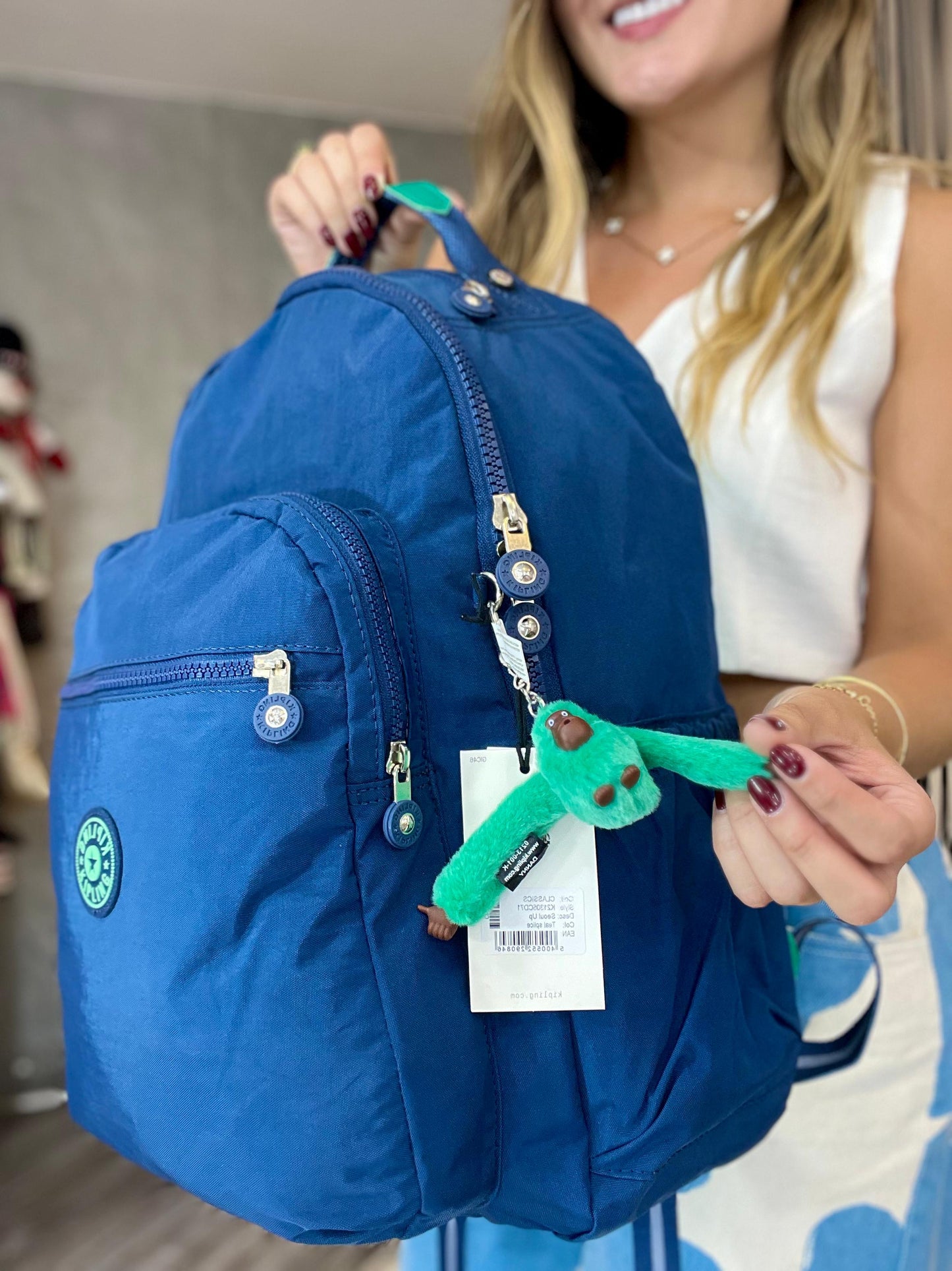 Morral Talla L Azul