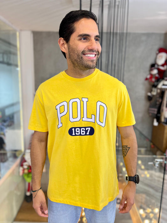 Camiseta Polo R.L hombre Algodón