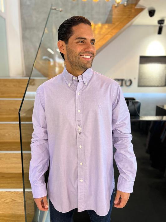 Camisa Polo R.L hombre Algodón