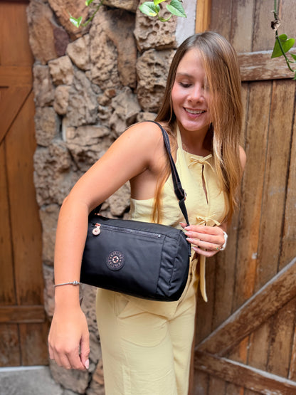 Bolso de Mano Negro de Lujo