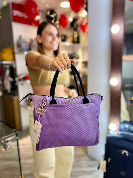 Bolso de Mano Lila