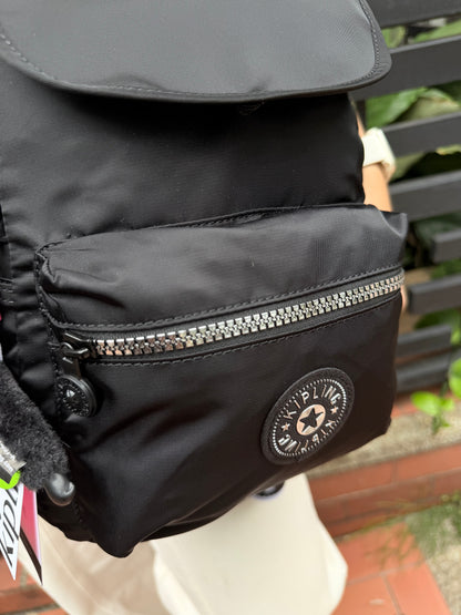 Morral Talla S City Pack Negro-Plateado