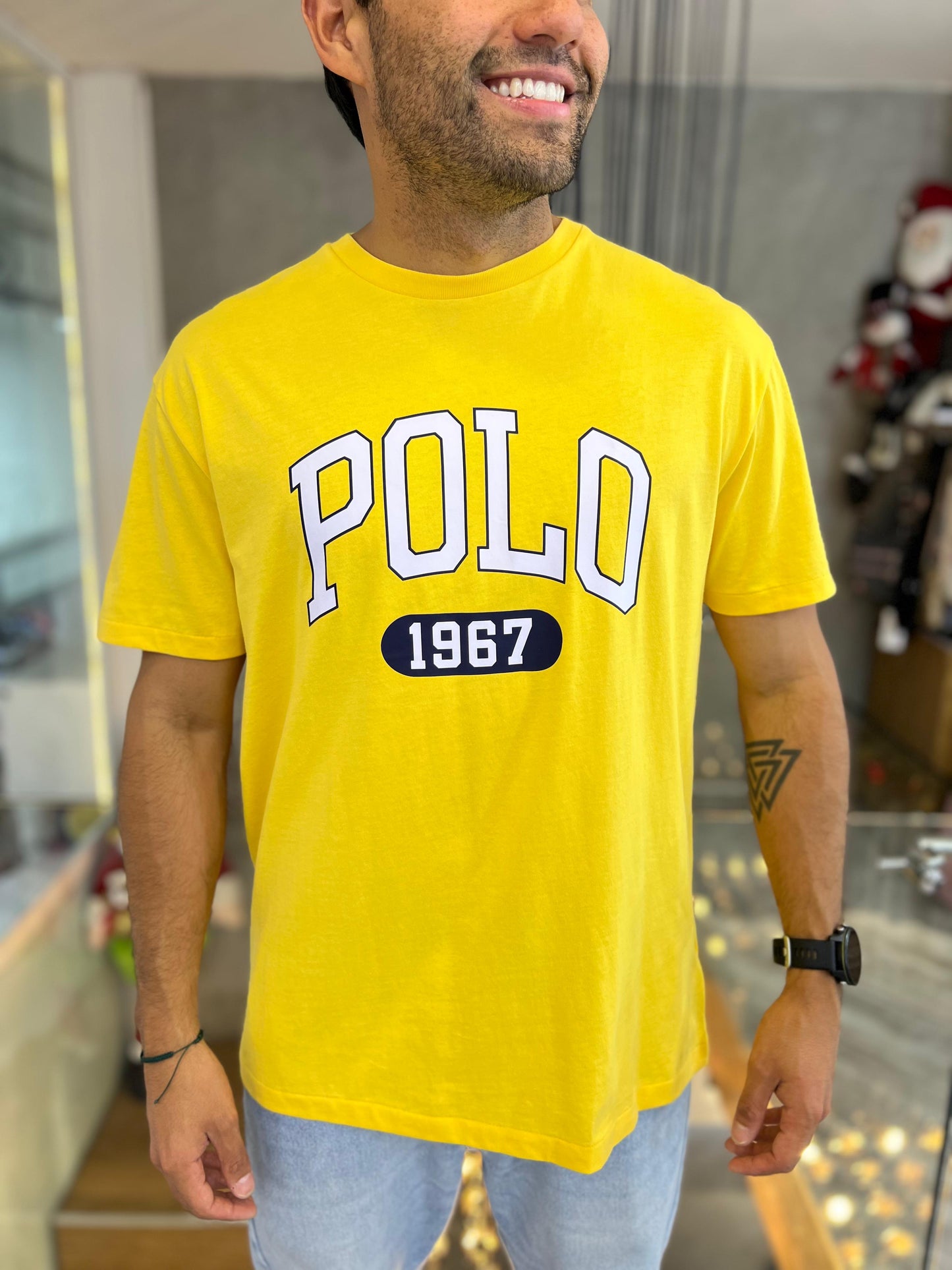 Camiseta Polo R.L hombre Algodón