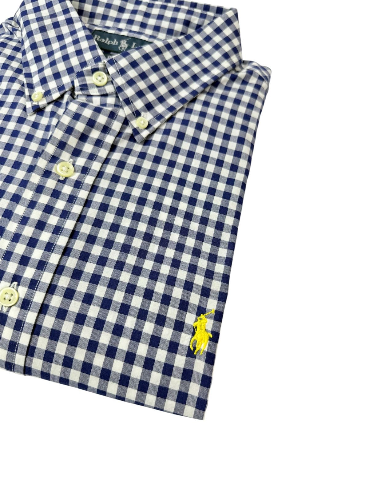 Camisa Polo R.L hombre Algodón Custom Fit
