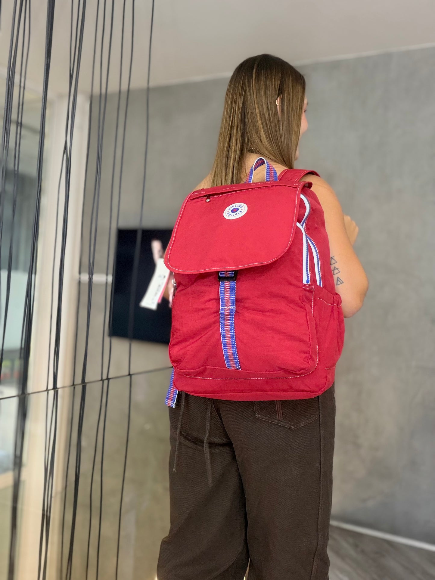 Morral Talla L Rojo