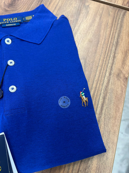 Polo R.L hombre Azul