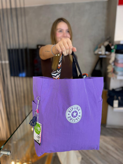Bolso de Mano Morado
