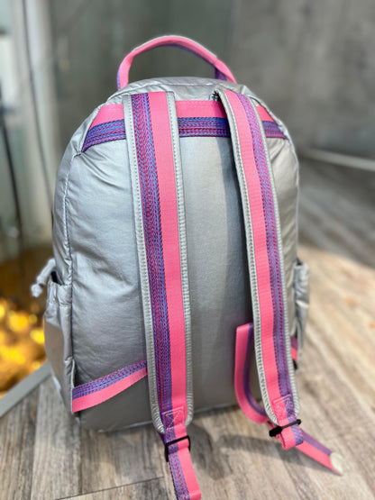 Morral Talla L Plateado