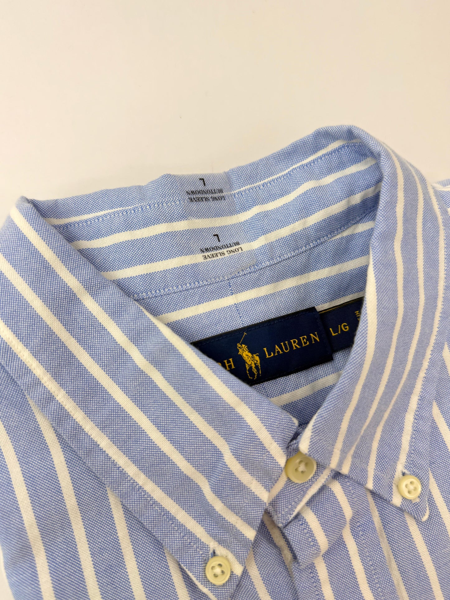 Camisa Polo R.L hombre Oxford