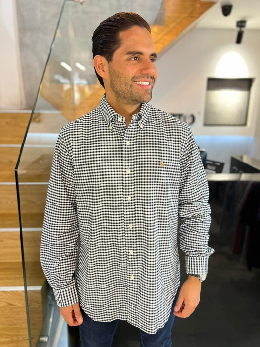 Camisa Polo R.L hombre Oxford