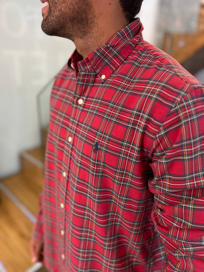 Camisa Polo R.L hombre Oxford