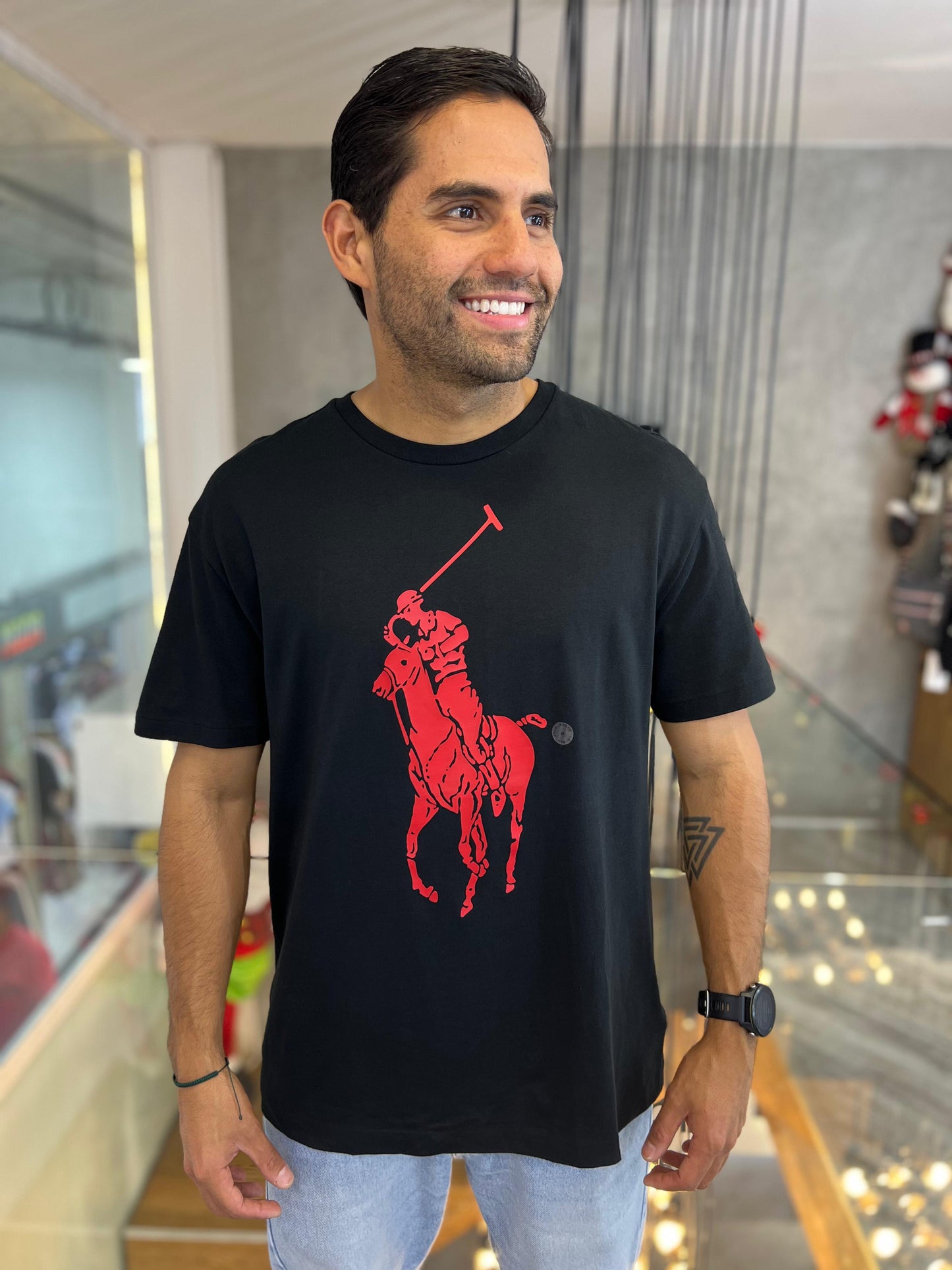 Camiseta Polo R.L hombre Algodón