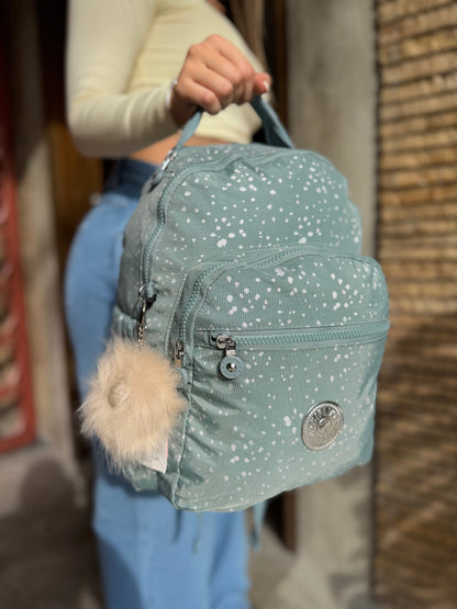 Morral talla M Celeste Estampado