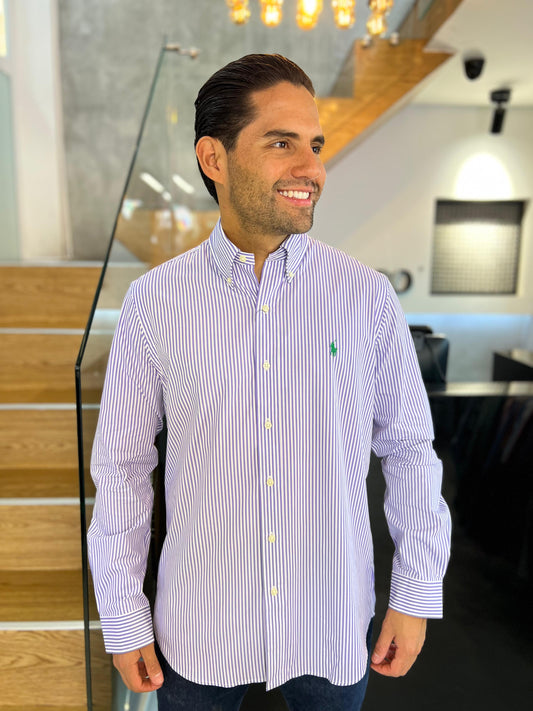 Camisa Polo R.L hombre Algodón