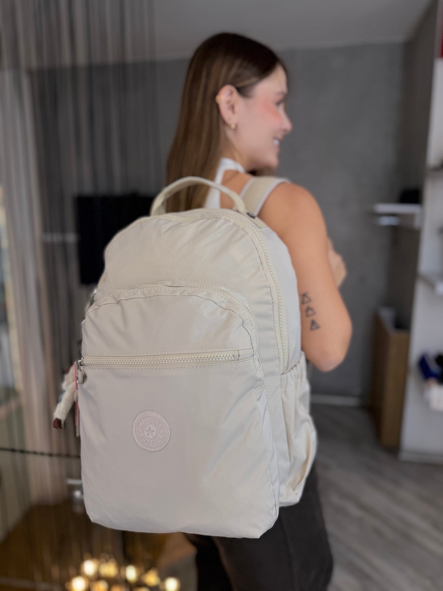 Morral Talla L Crema