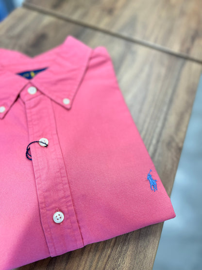 Camisa Polo R.L hombre Oxford Slim Fit
