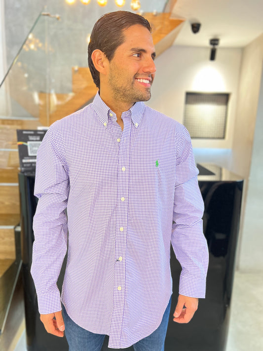 Camisa Polo R.L hombre Algodón