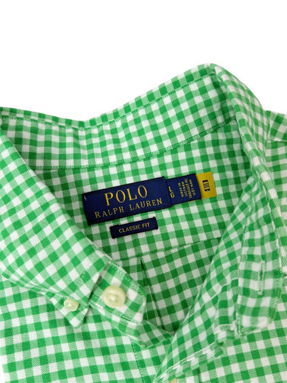 Camisa Polo R.L hombre Oxford