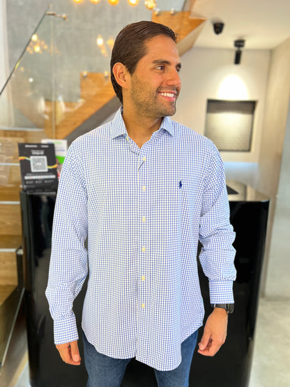 Camisa Polo R.L hombre Algodón