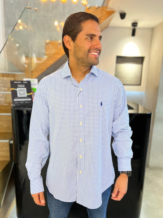 Camisa Polo R.L hombre Algodón