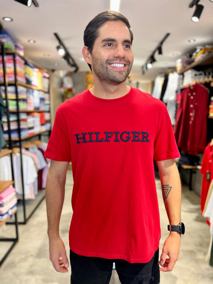 Camiseta Tommy Hilfiger hombre letrero