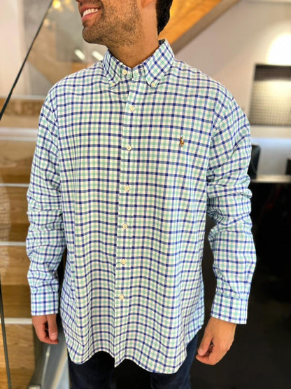 Camisa Polo R.L hombre Oxford