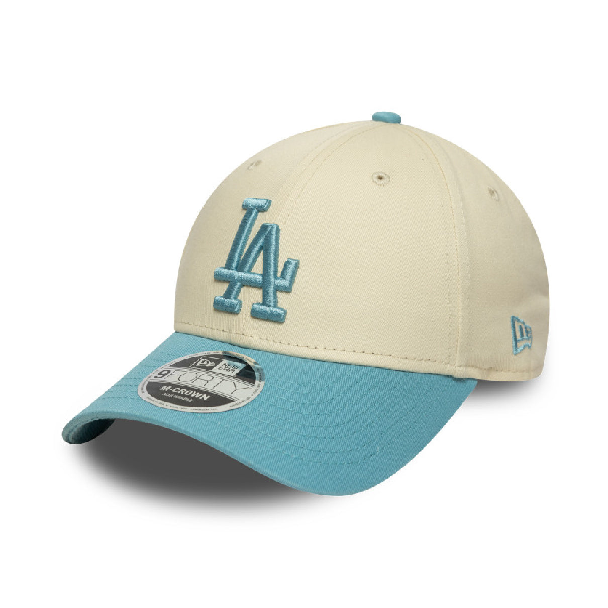 Gorra New Era LA 940 Ajustable Beige - Celeste