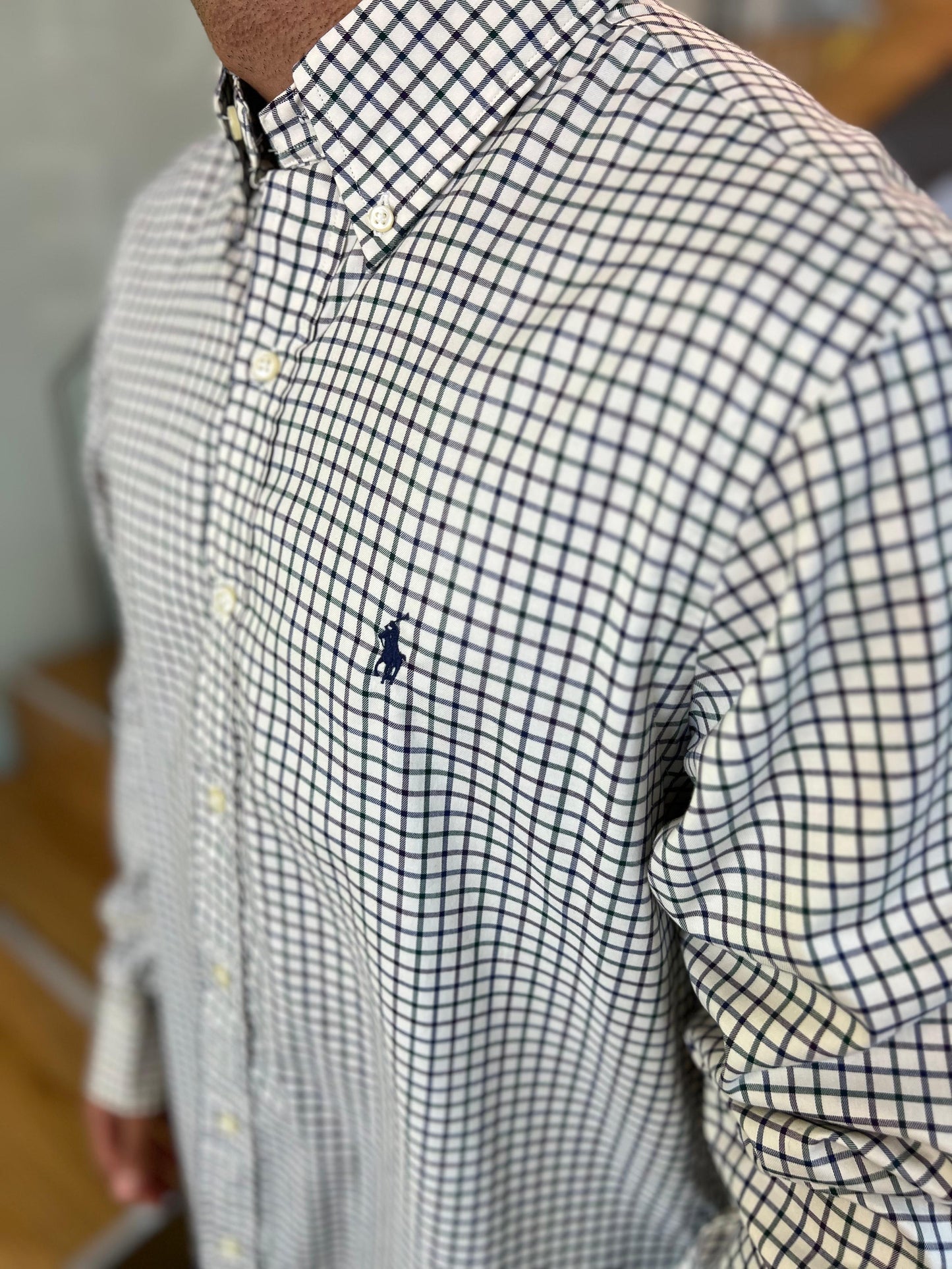 Camisa Polo R.L hombre Algodón