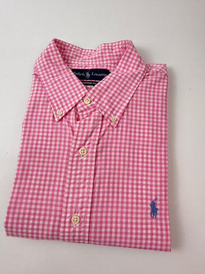 Camisa Polo R.L hombre Algodón Custom Fit