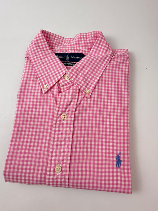 Camisa Polo R.L hombre Algodón Custom Fit