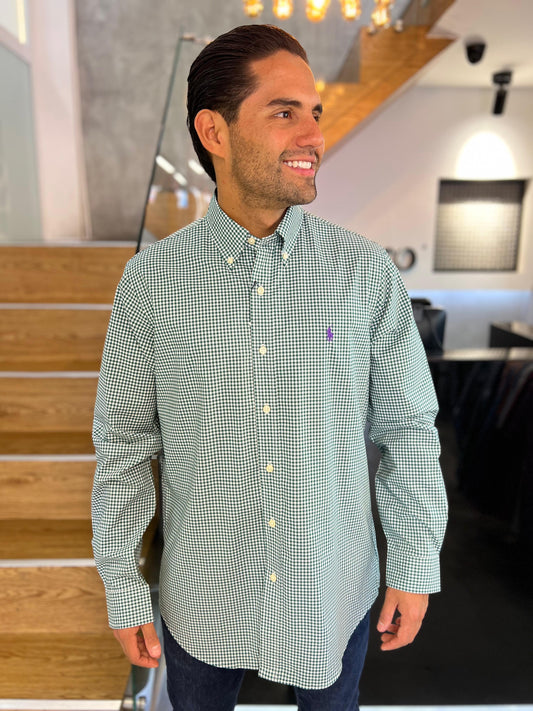 Camisa Polo R.L hombre Algodón
