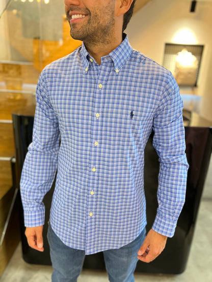Camisa Polo R.L hombre Algodón Slim Fit