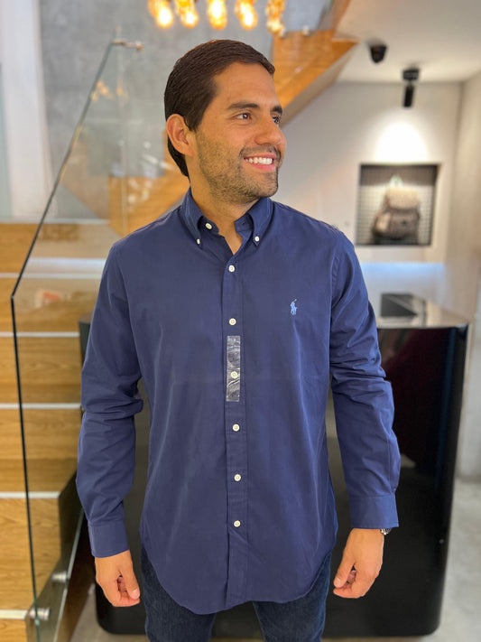 Camisa Polo R.L hombre Algodón