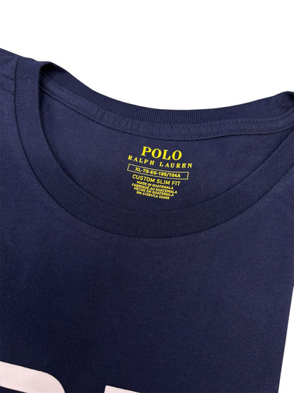 Camiseta Polo R.L hombre Algodón Azul