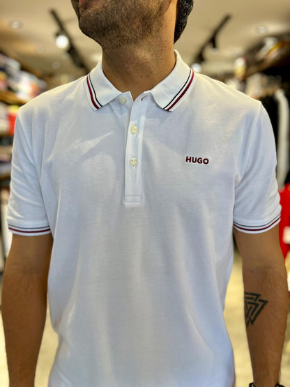 Polo Hugo Boss Blanco