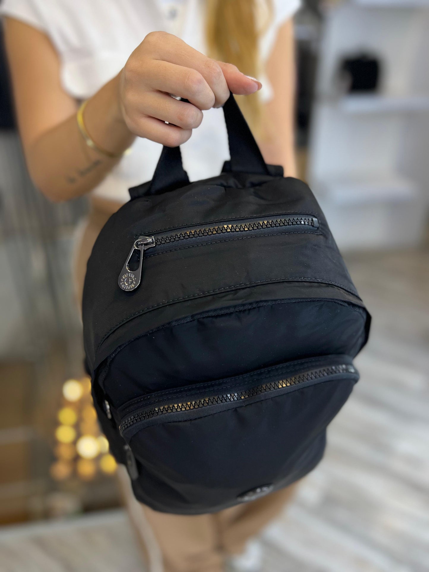 Morral talla M Negro