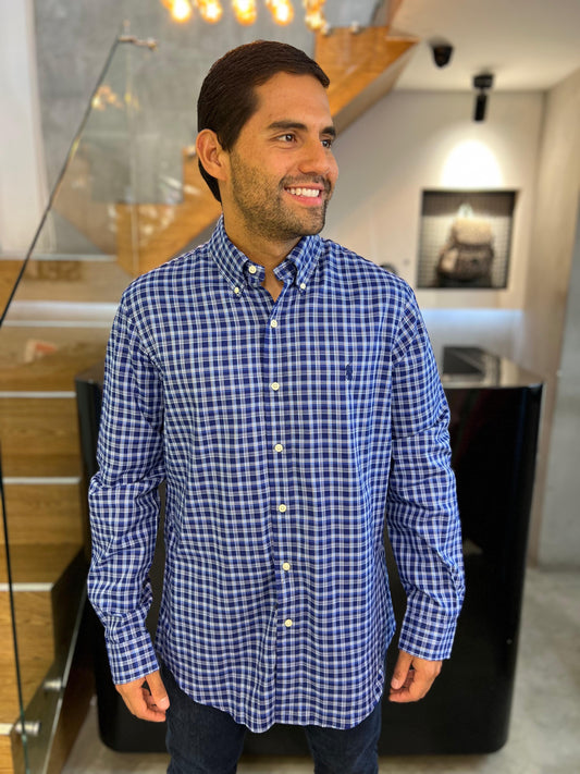 Camisa Polo R.L hombre Algodón