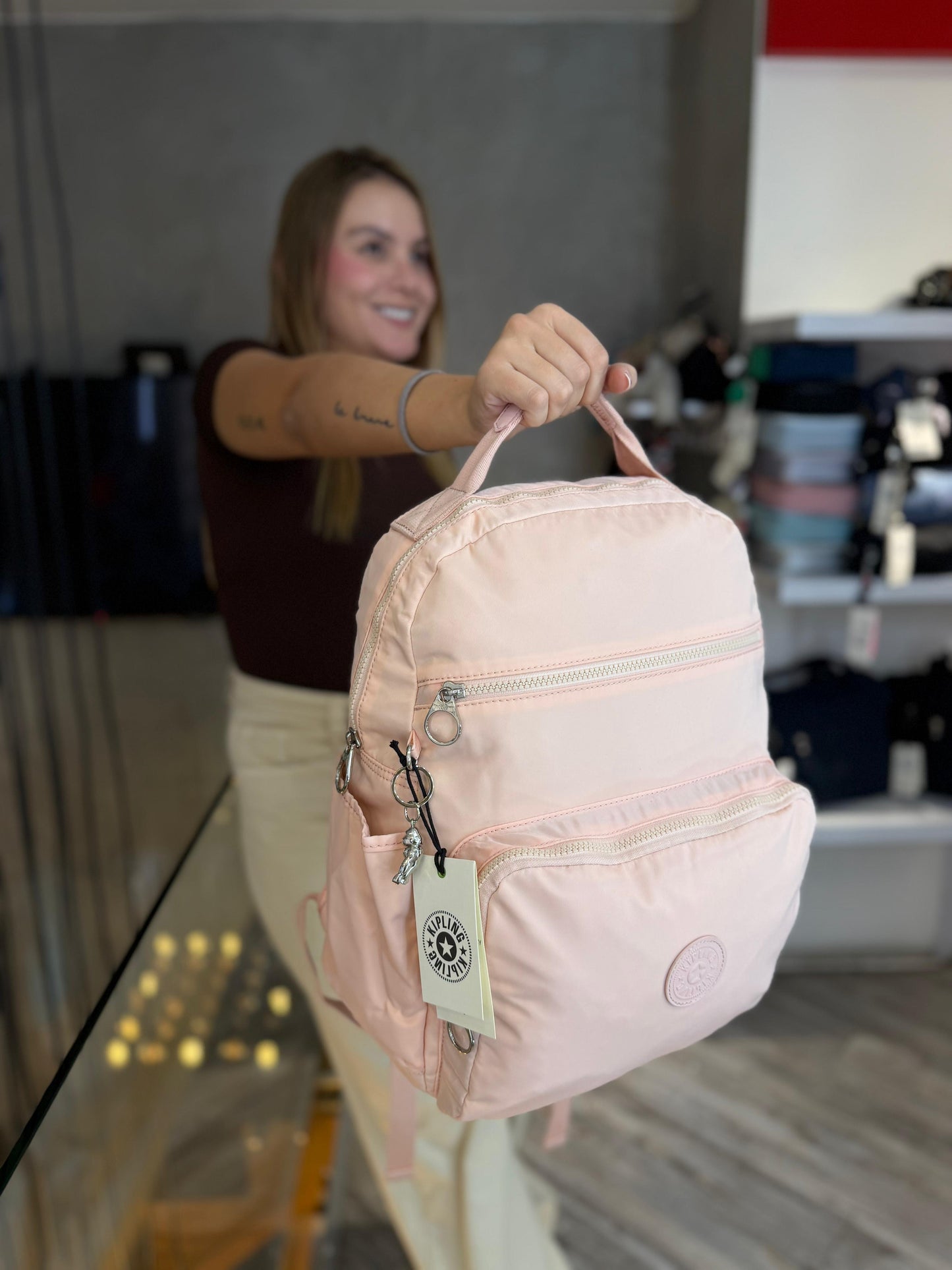 Pañalera Morral Rosa
