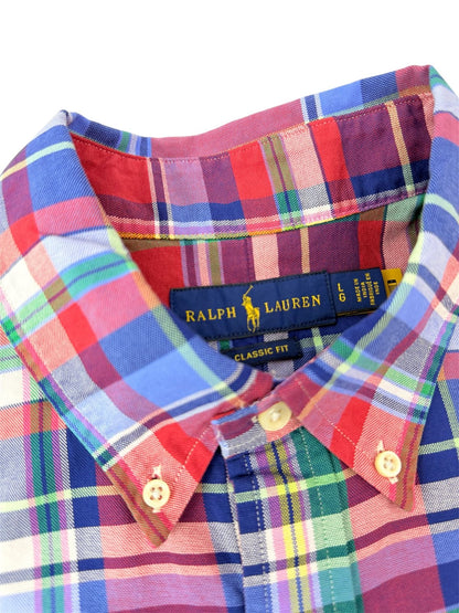 Camisa Polo R.L hombre Oxford
