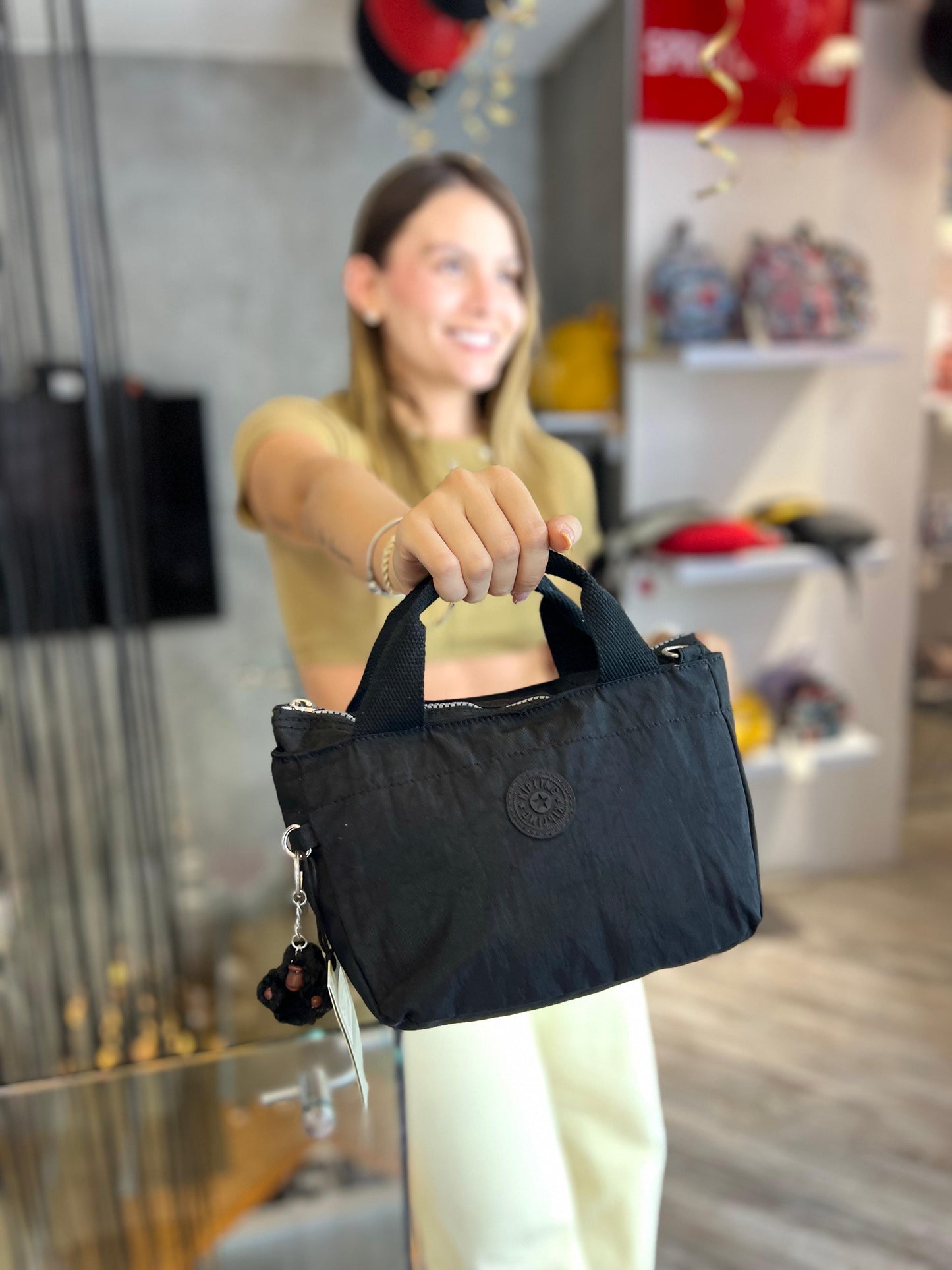 Bolso Manos Libres Negro