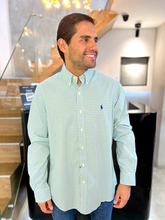 Camisa Polo R.L hombre Algodón
